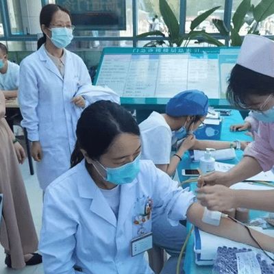 盐城市亭湖区人民医院开展无偿献血活动